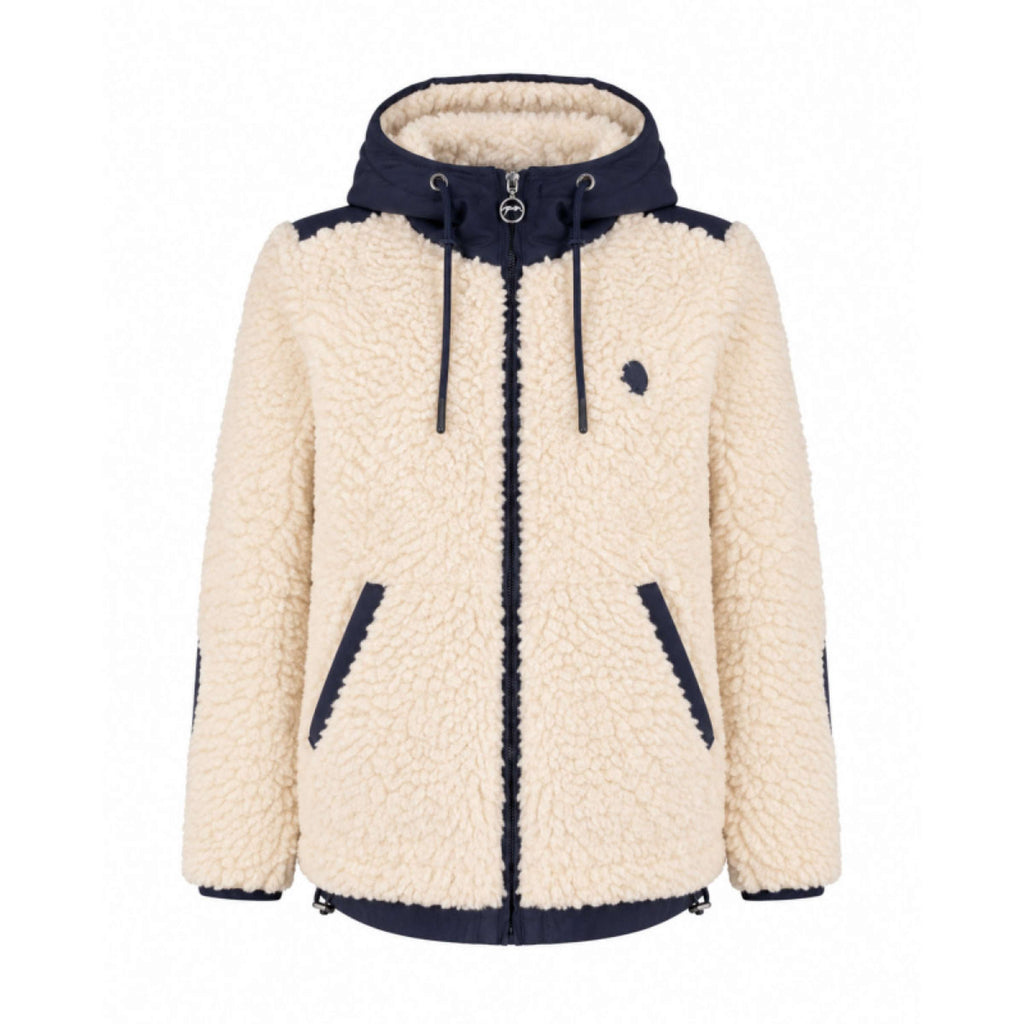 Pénélope Zip-Hoodie Léontine Ecru