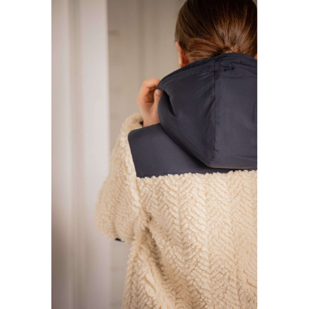 Pénélope Zip-Hoodie Léontine Ecru