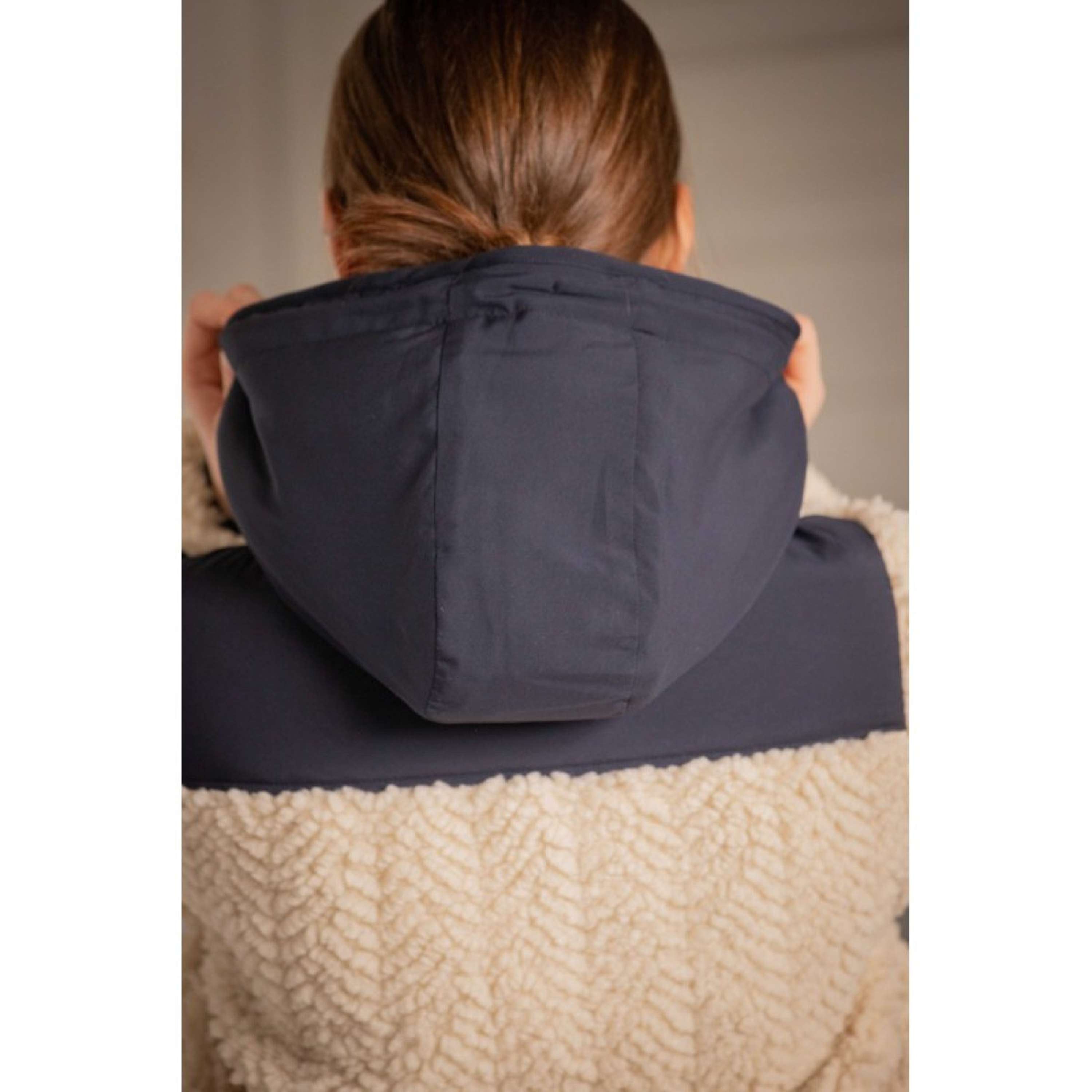 Pénélope Zip-Hoodie Léontine Ecru