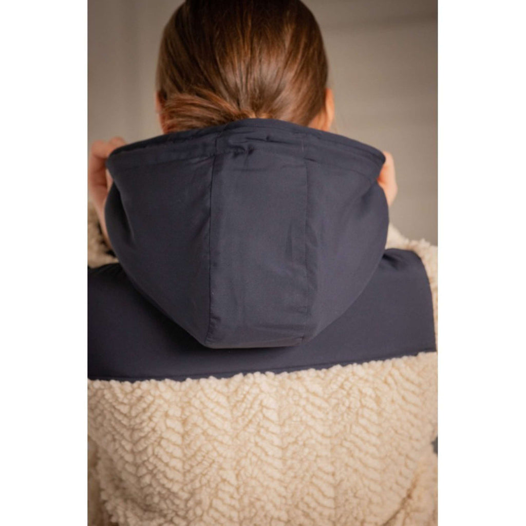 Pénélope Zip-Hoodie Léontine Ecru