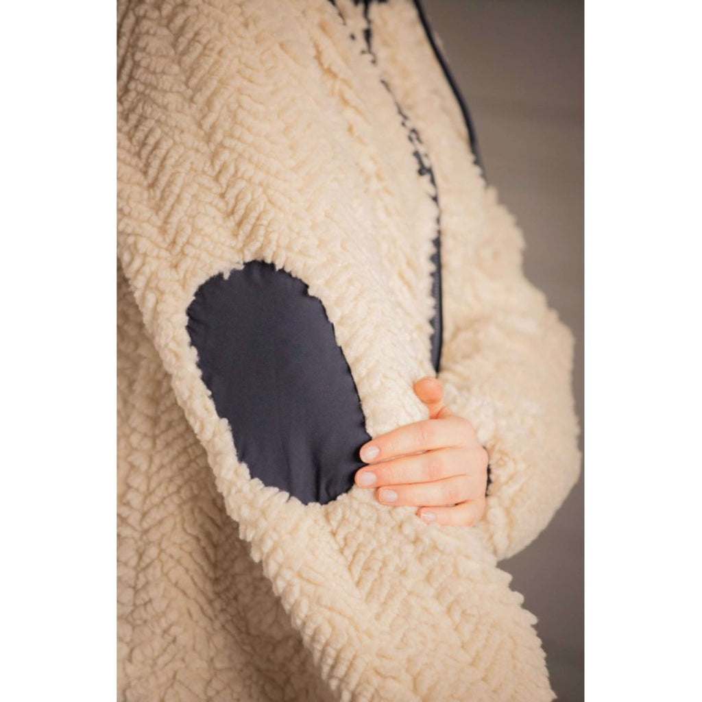 Pénélope Zip-Hoodie Léontine Ecru