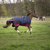 EQUITHÈME Outdoor Rug Tyrex 1200D 150g Navy/Bordeaux