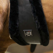 Norton Dressage Girth XTR Synthetic Sheepskin Black