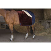 EQUITHÈME Stable Rug Teddy Lined with Synthetic Sheepskin Navy