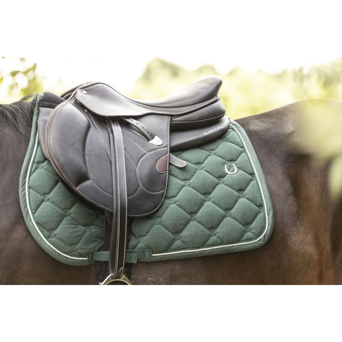 Lami-Cell Saddlepad LC General Purpose Dark Green