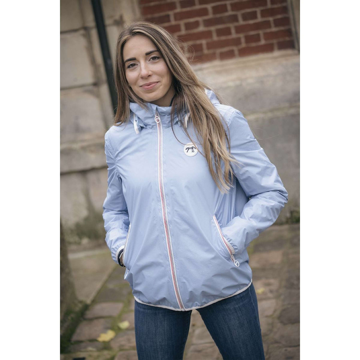 Pénélope Rain Coat RainShort Ice blue