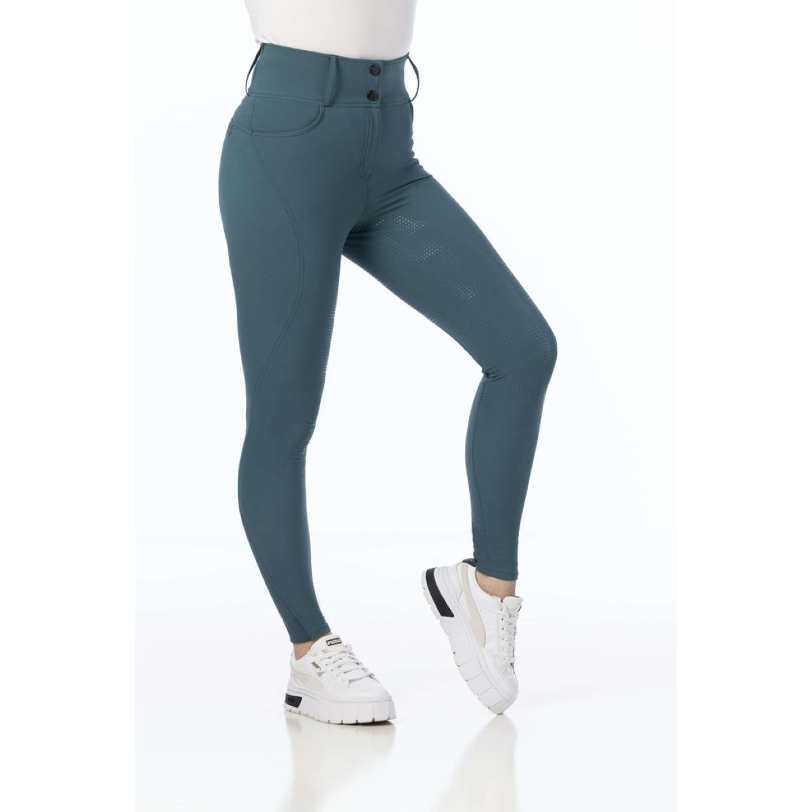 EQUITHÈME Breeches Queen Children Turquoise