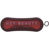 EQUITHÈME Head Brush Je T'aime Burgundy