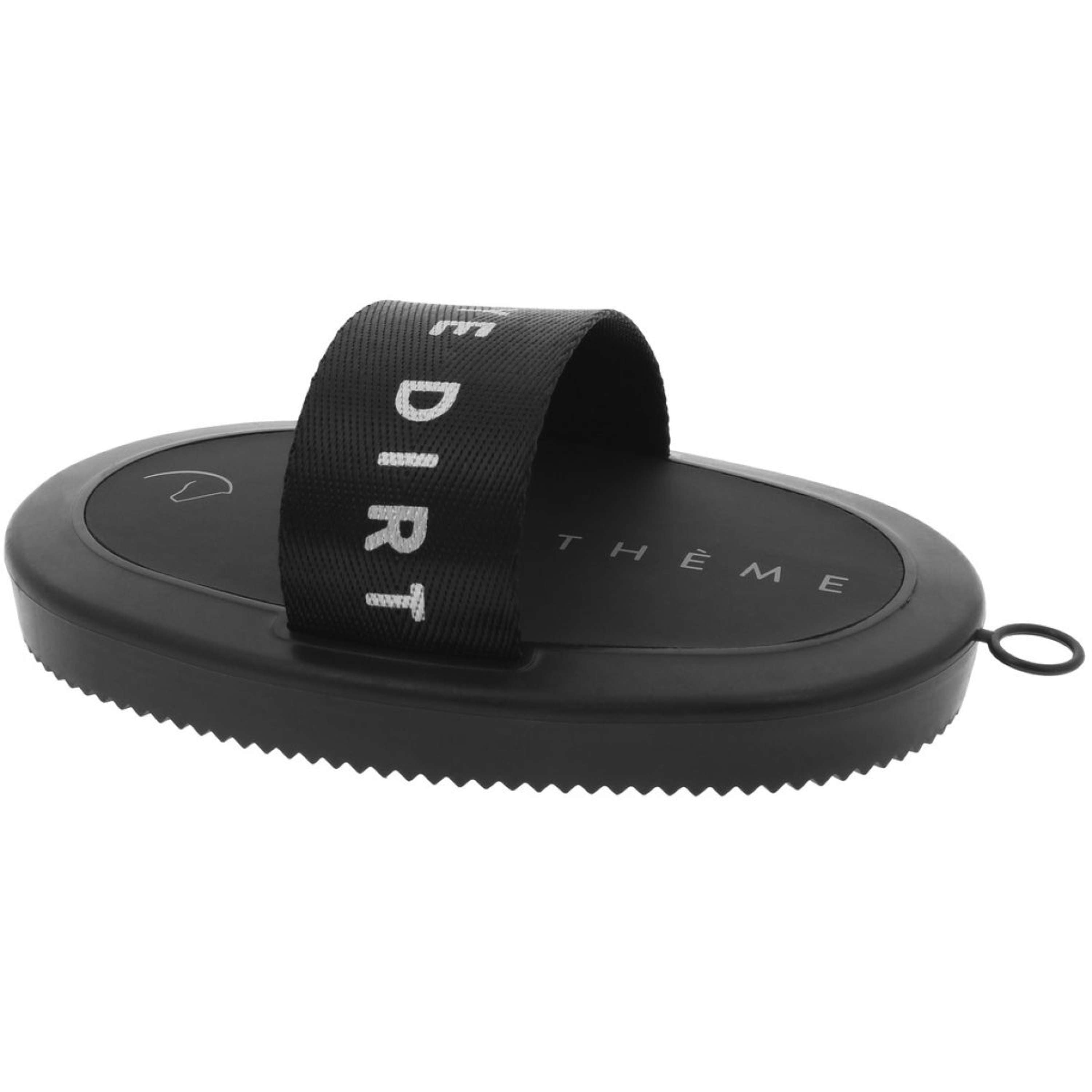 EQUITHÈME Curry Comb Je T'aime Black