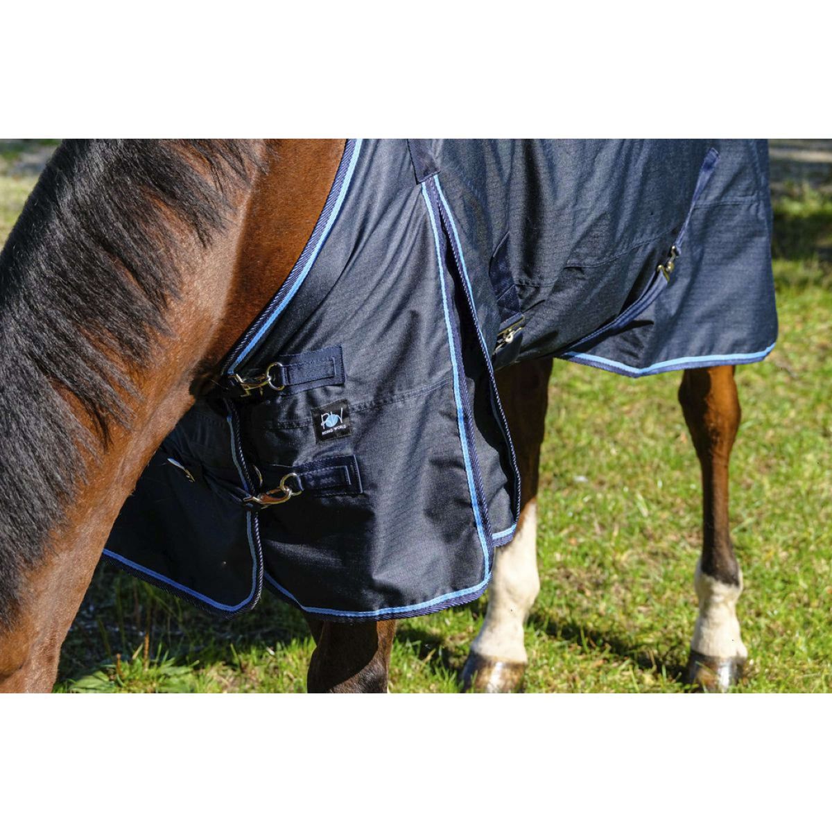 Riding World Outdoor Rug Eco 600D 50g Navy