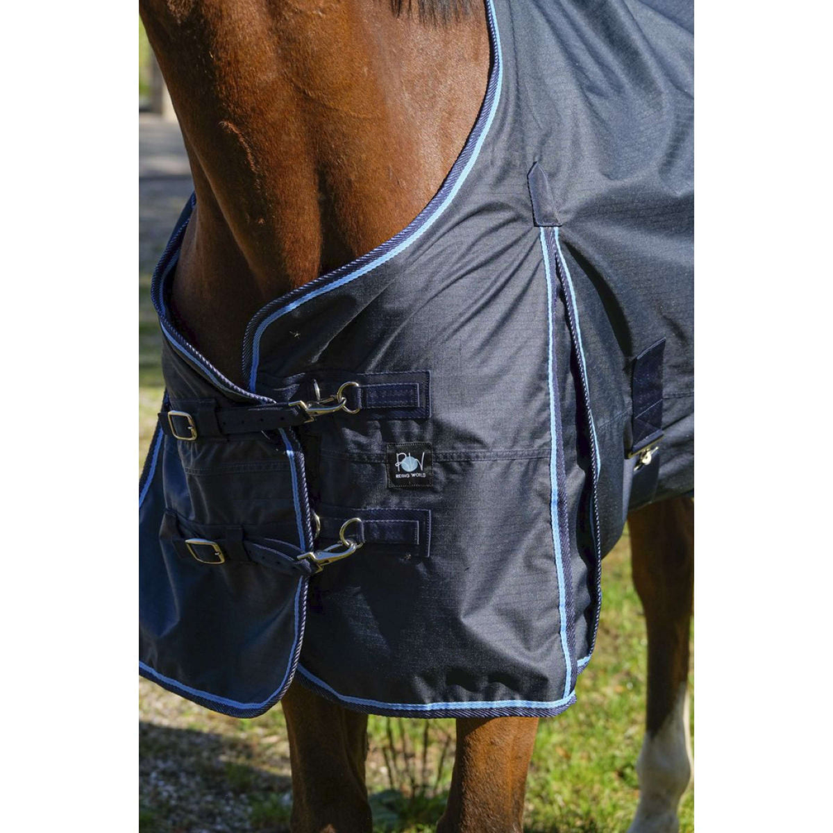 Riding World Outdoor Rug Eco 600D 0g Navy