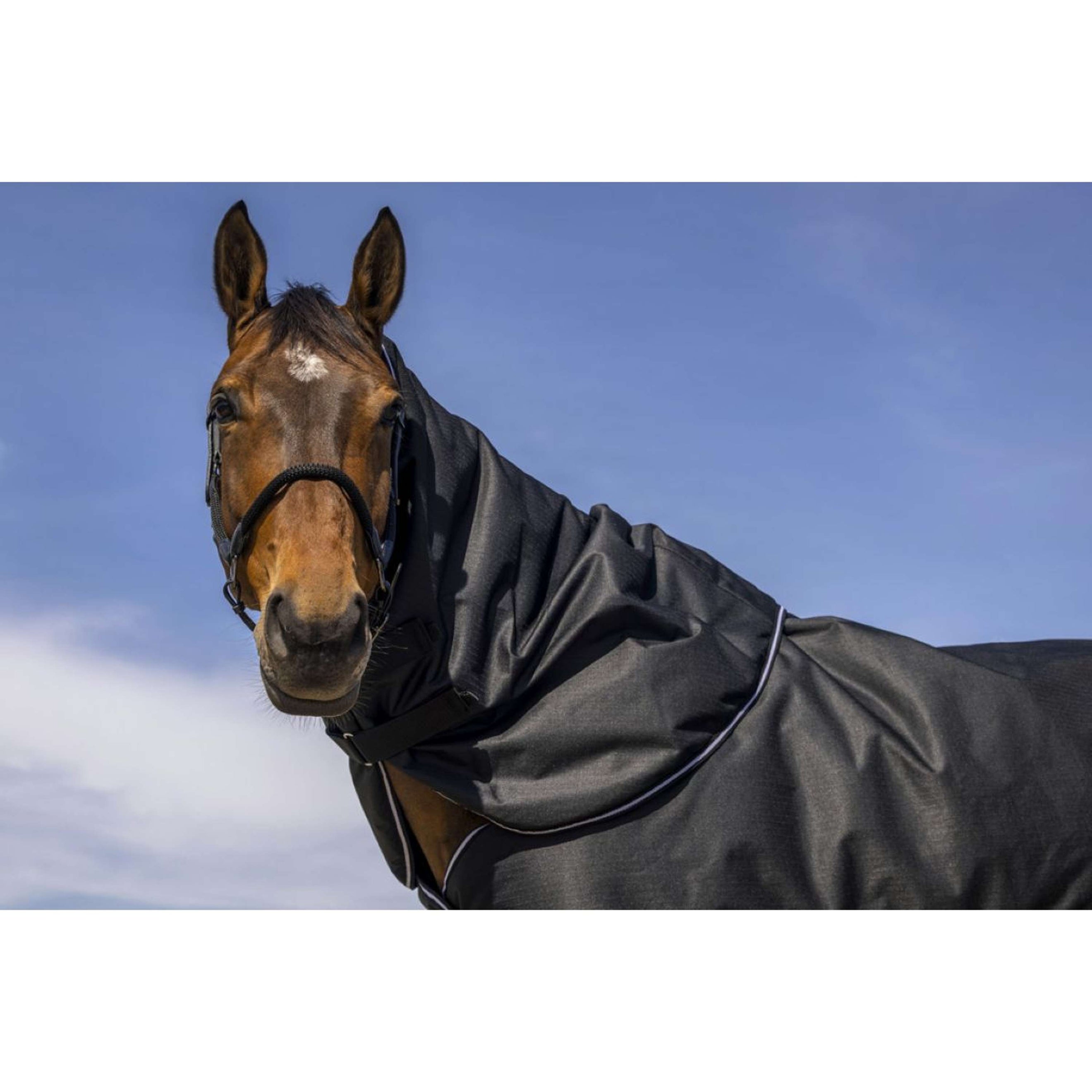 EQUITHÈME Neck Cover 600D 200g Black