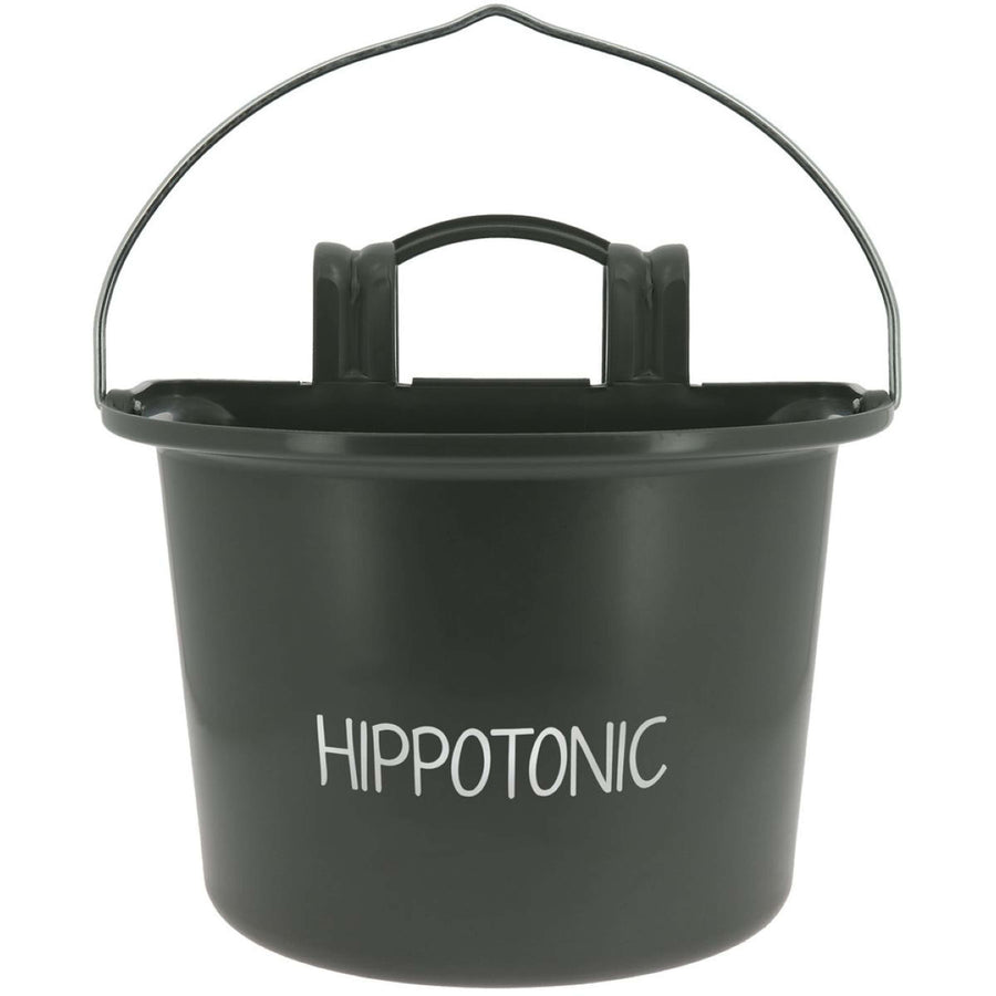 Hippotonic Food Bowl with a Handle Darkgrey