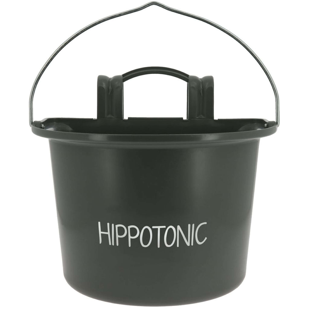 Hippotonic Food Bowl with a Handle Darkgrey