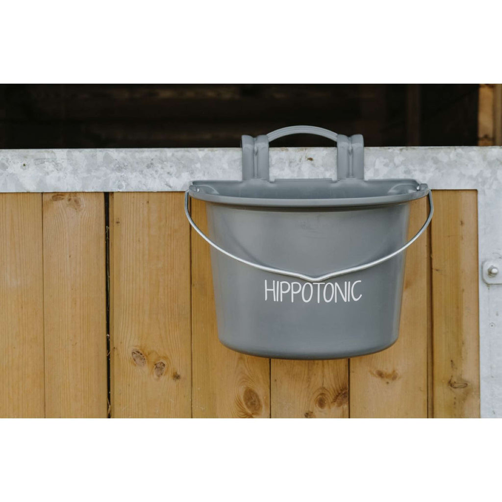 Hippotonic Food Bowl with a Handle Darkgrey