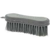 EQUITHÈME Head Brush Je T'aime Strass Grey