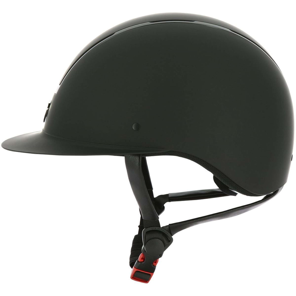 EQUITHÈME Cap Glint Mat Black/Black