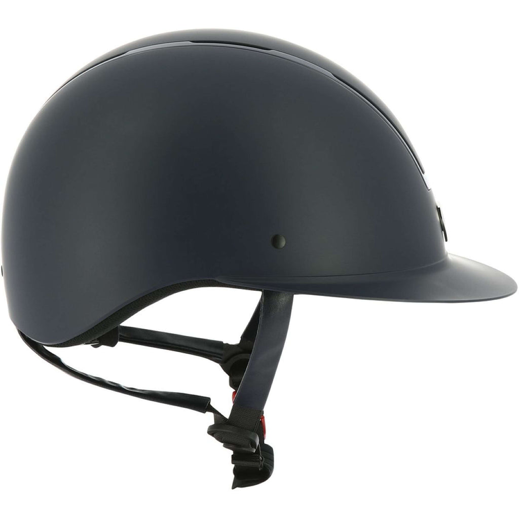 EQUITHÈME Cap Glint Mat Blue/Blue