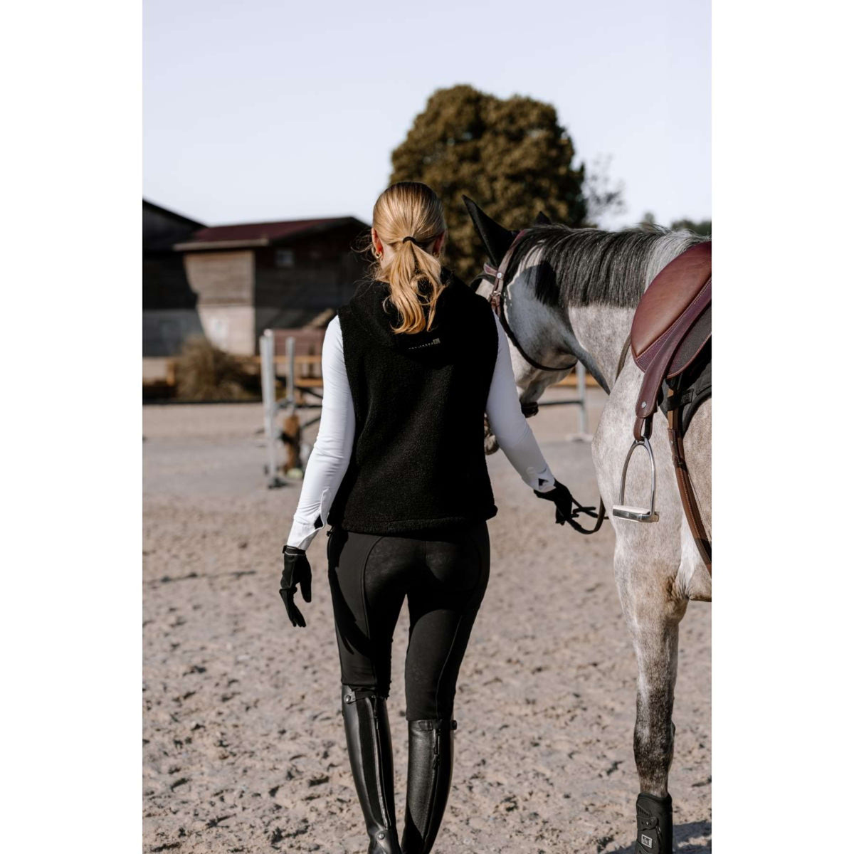 EQUITHÈME Heated Vest Valery Black