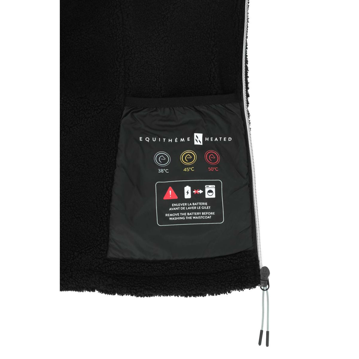 EQUITHÈME Heated Vest Valery Black