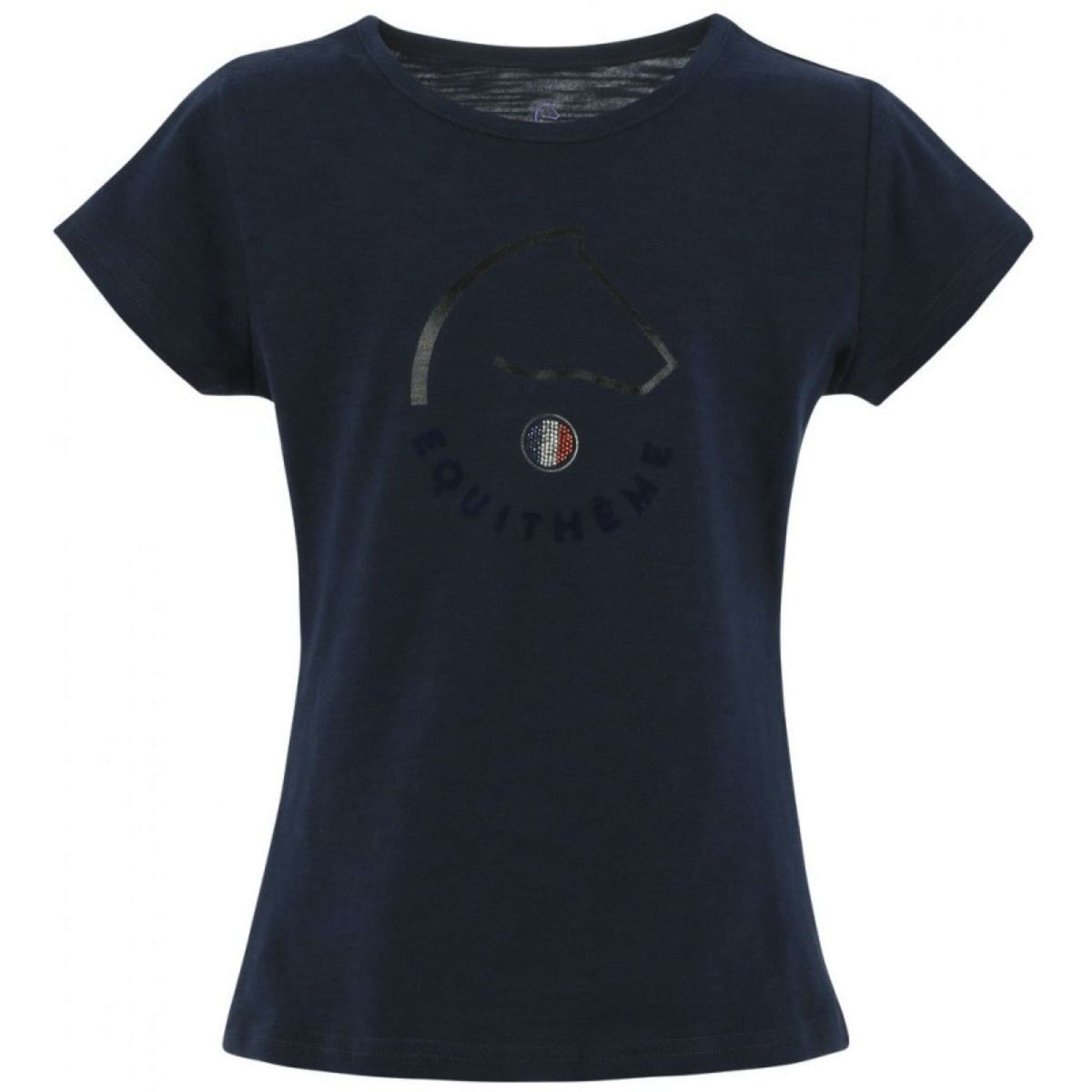 EQUITHÈME T-Shirt Claire FR Navy