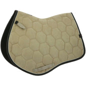 EQUITHÈME Saddlepad Quadri Jumping Beige