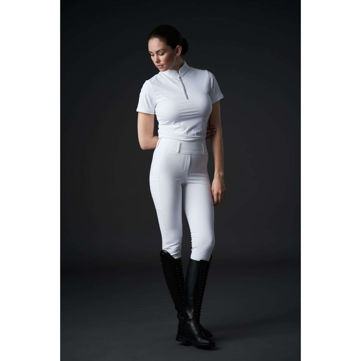 Catago Riding Legging River Full Grip White