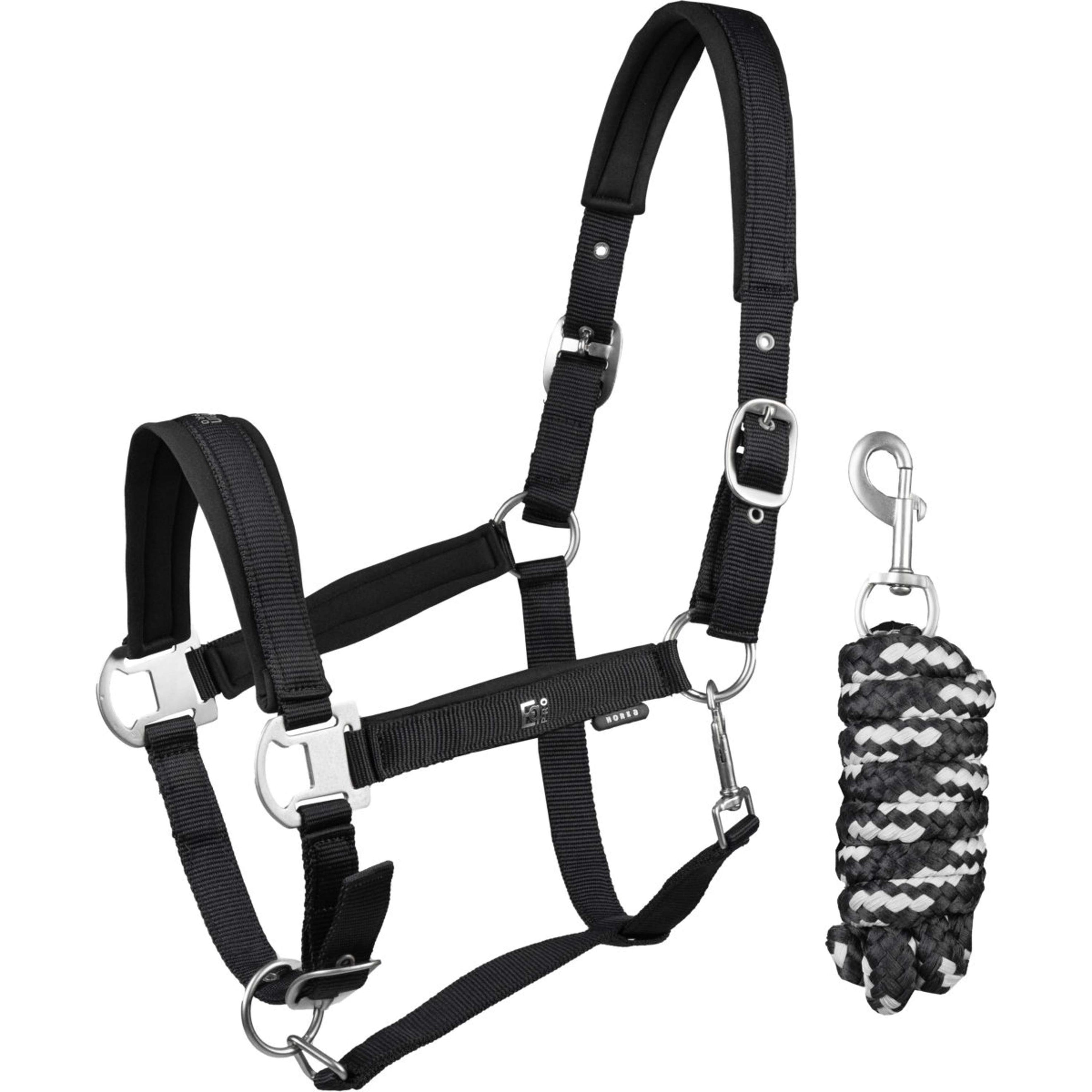 EQPRO Head Collar Set Precious Black