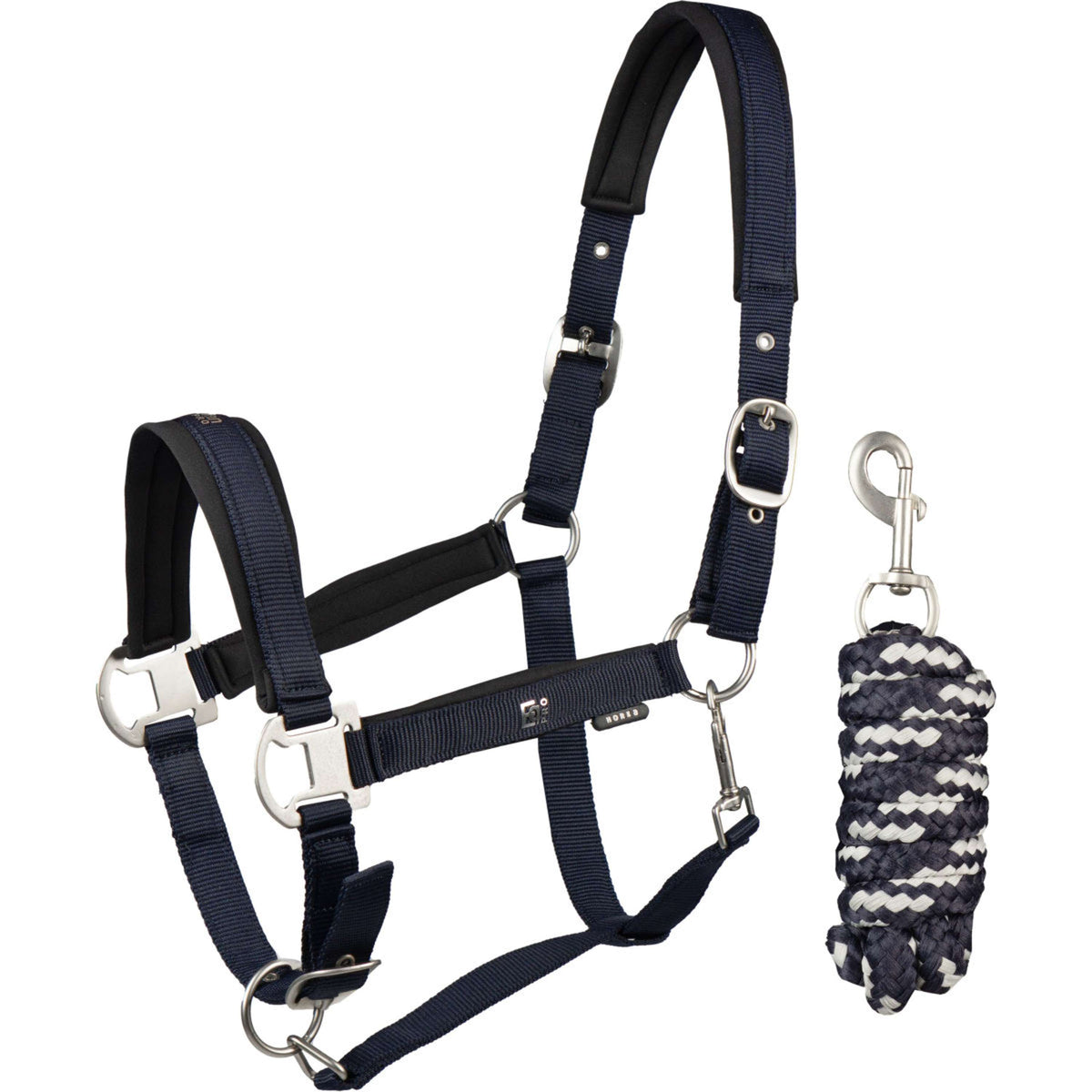 EQPRO Head Collar Set Precious Navy Blue