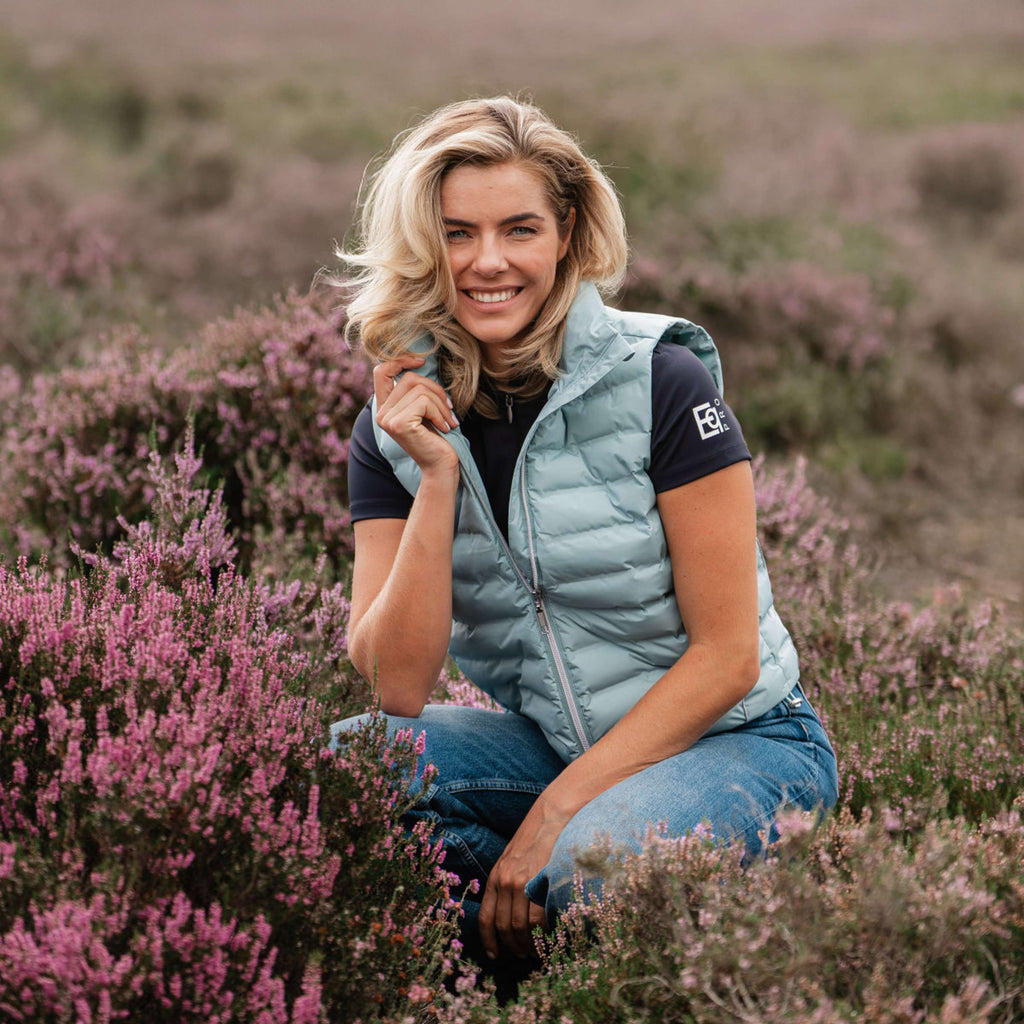 EQPRO Bodywarmer Agatha Blue Reef