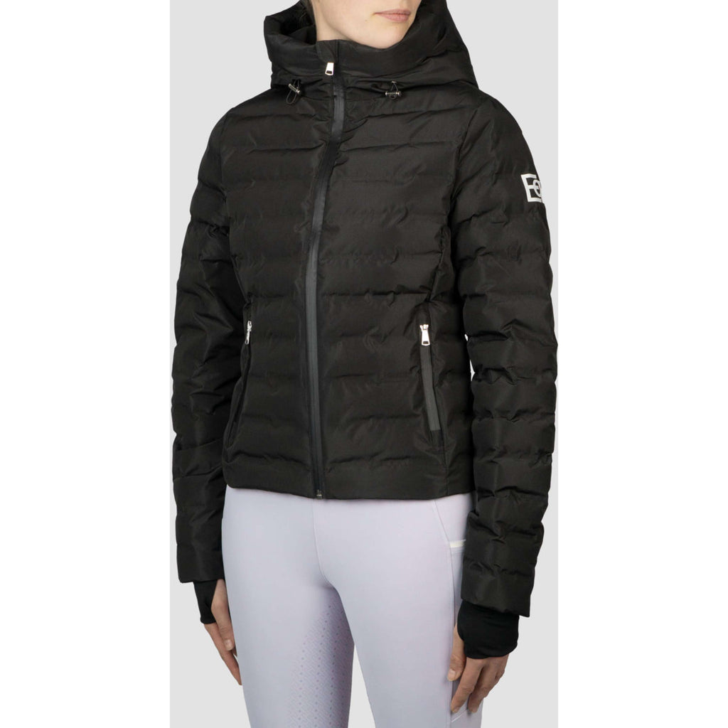EQPRO Jacket Violet Quilted Black