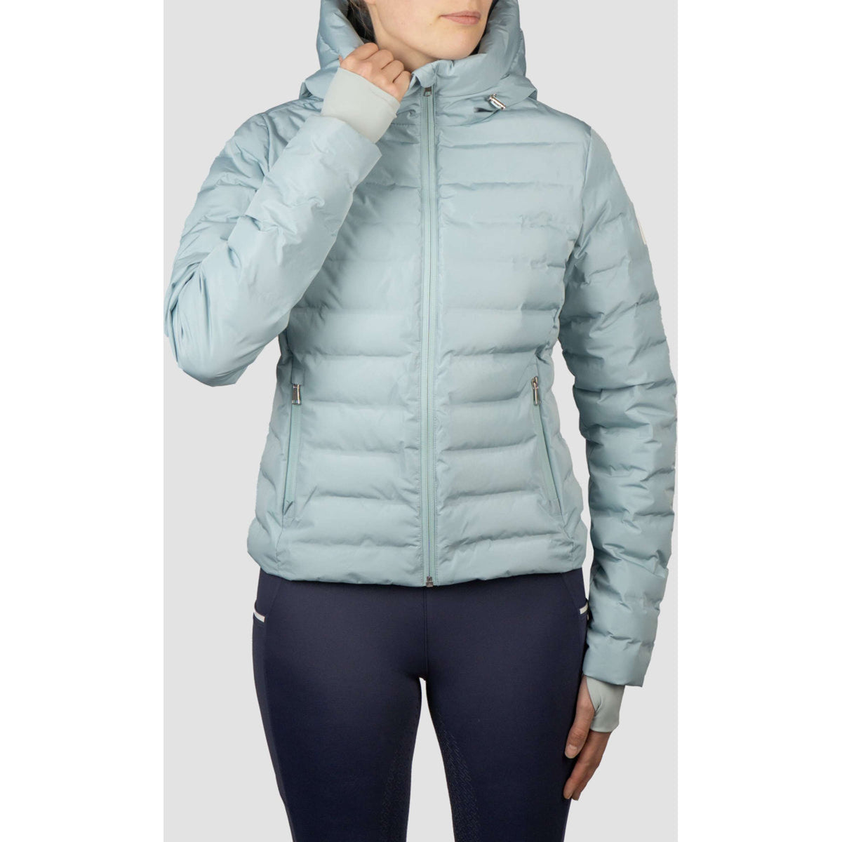 EQPRO Jacket Violet Quilted Blue Reef