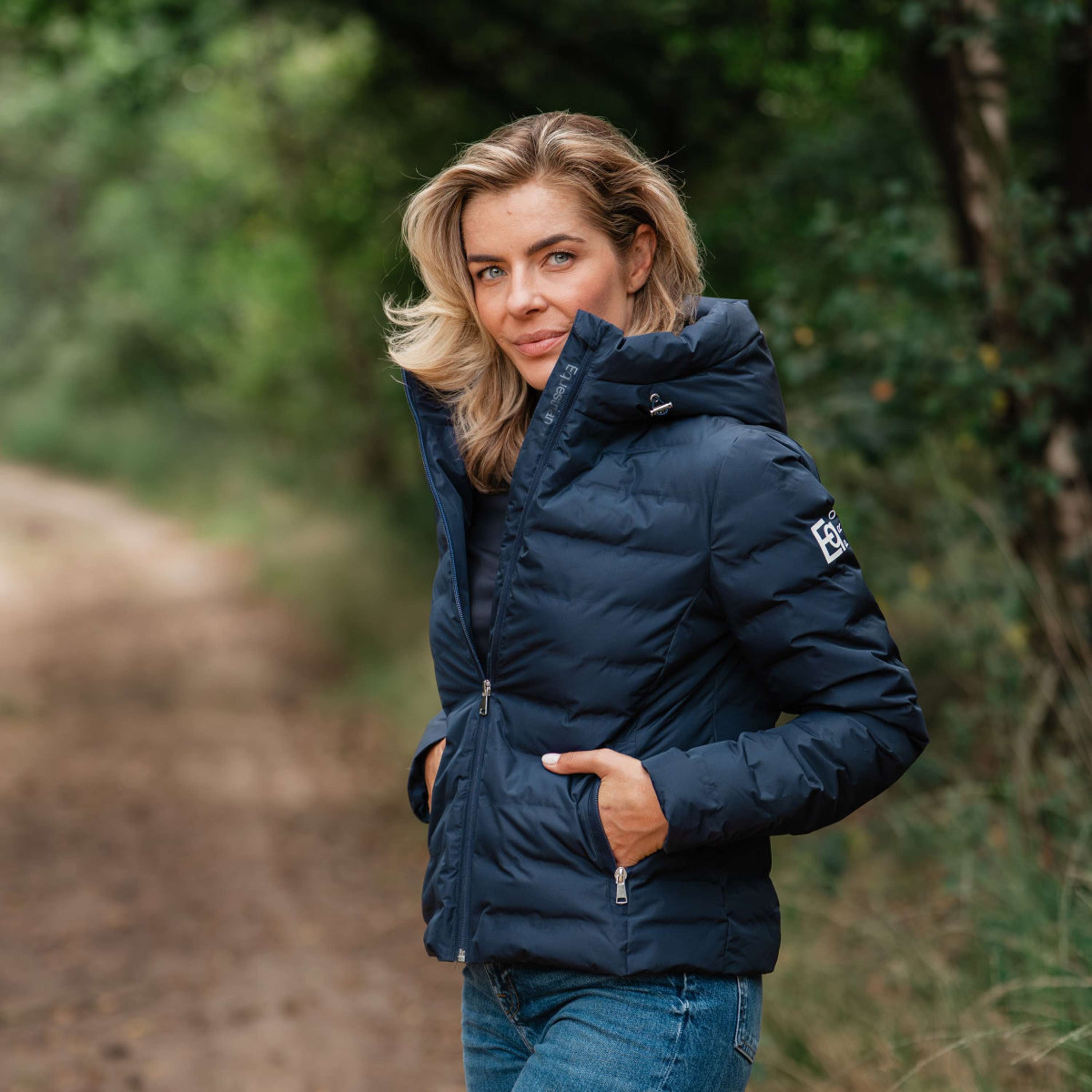 EQPRO Jacket Violet Quilted Navy Blue