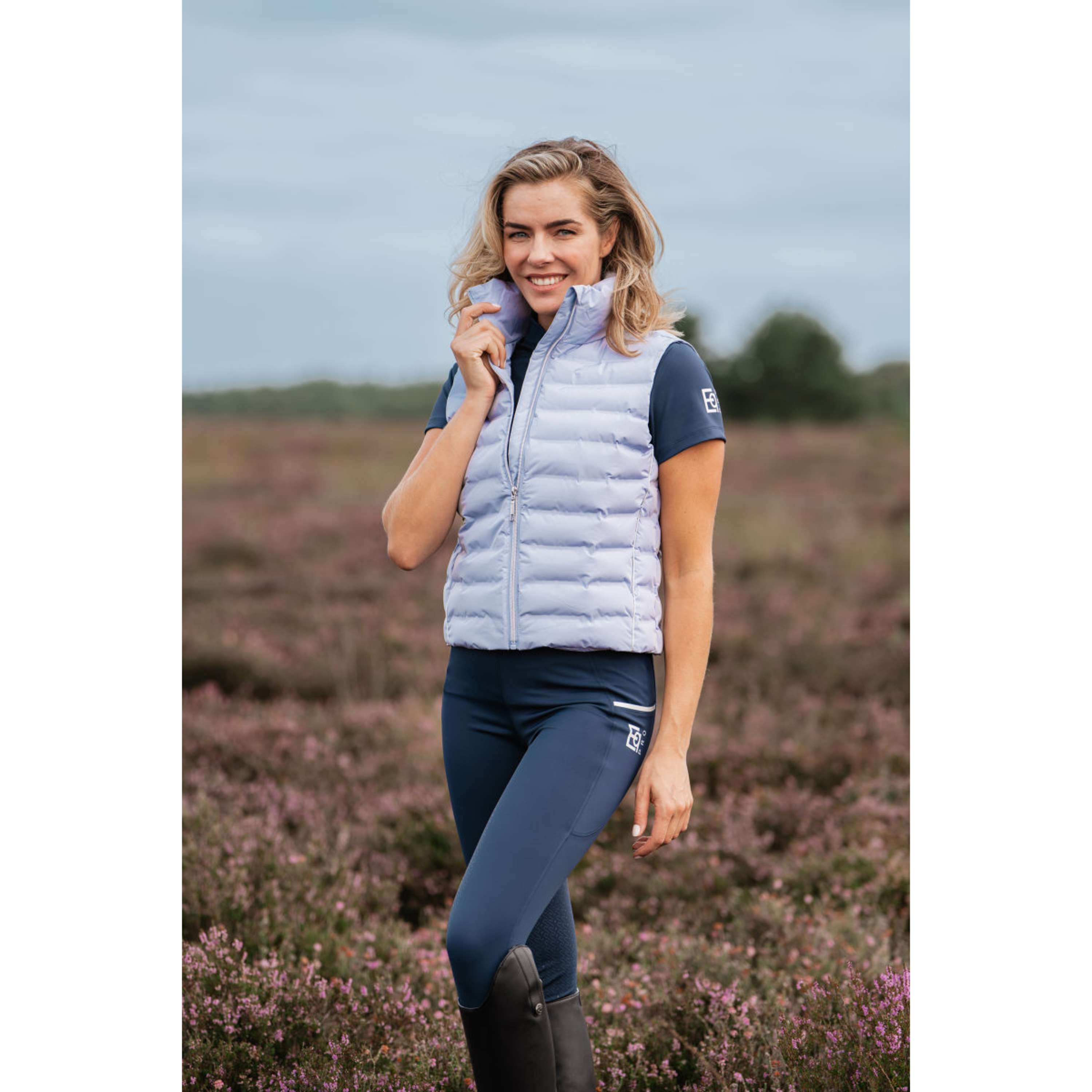 EQPRO Bodywarmer Agatha Lilac Coral