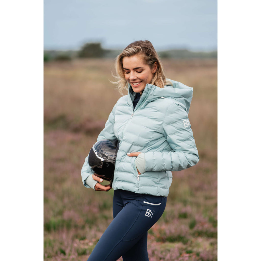 EQPRO Jacket Violet Quilted Blue Reef
