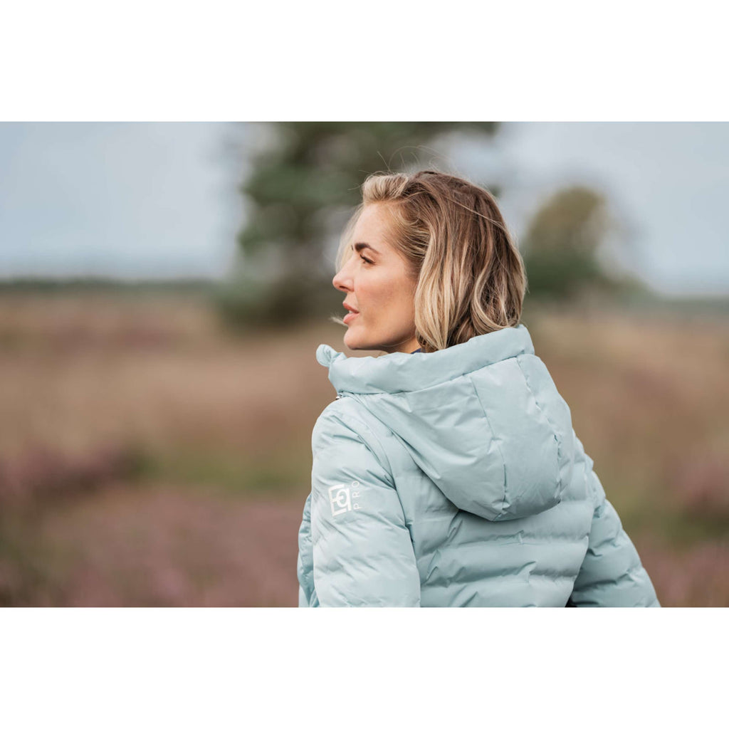 EQPRO Jacket Violet Quilted Blue Reef