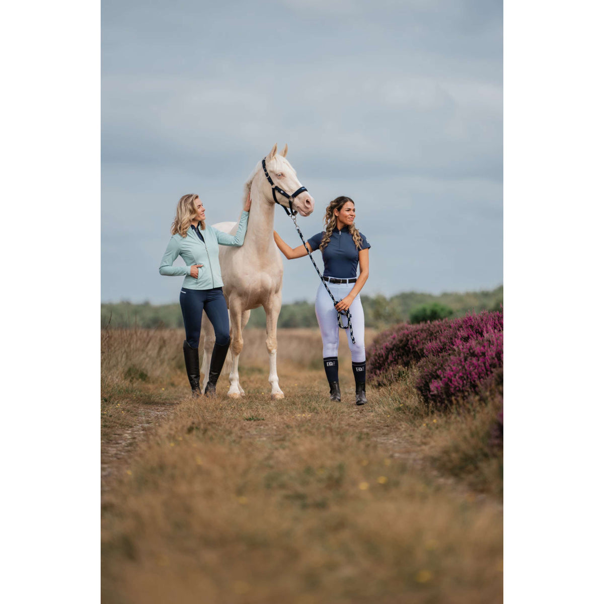 EQPRO Head Collar Set Precious Navy Blue