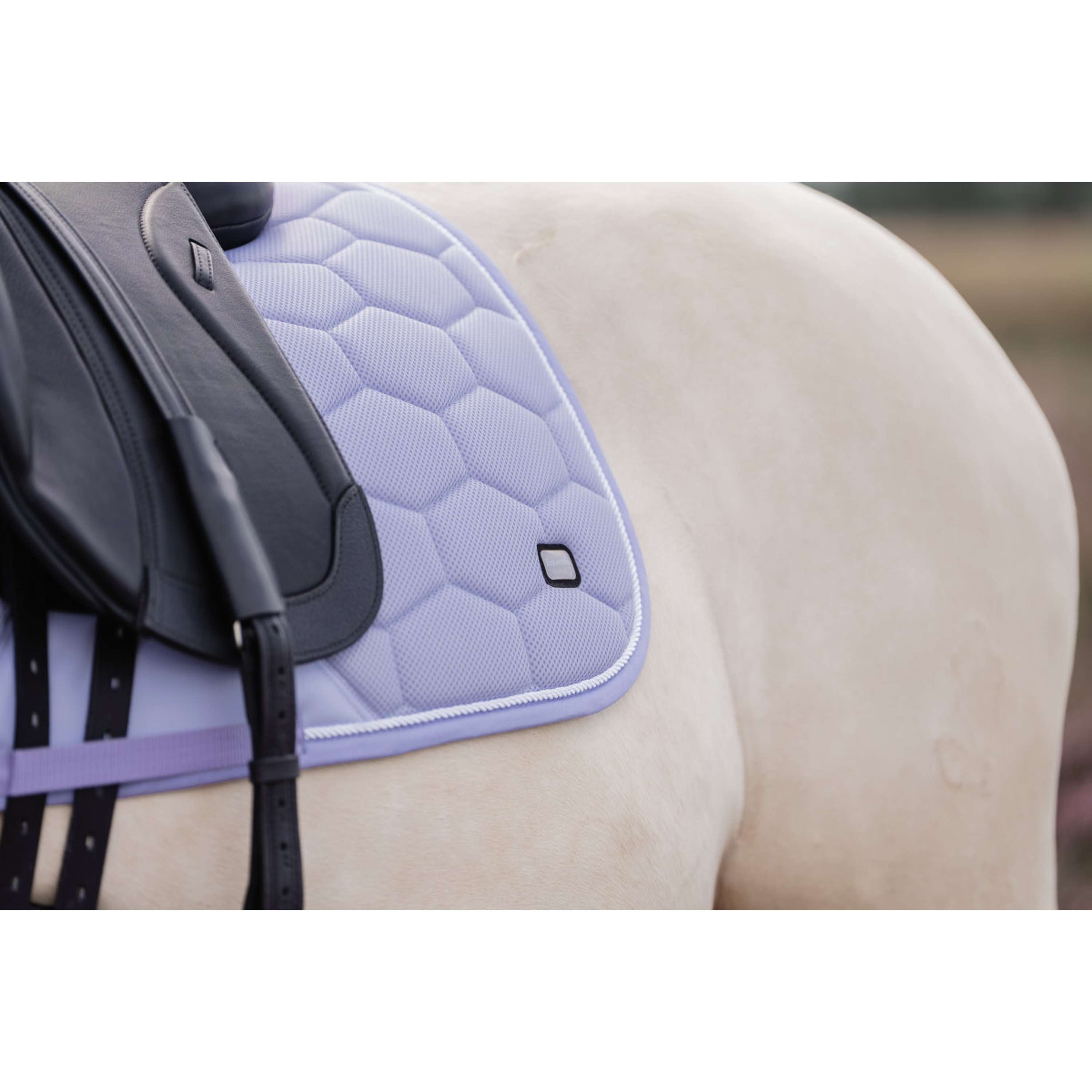 EQPRO Saddlepad Precious Dressage Lilac Coral