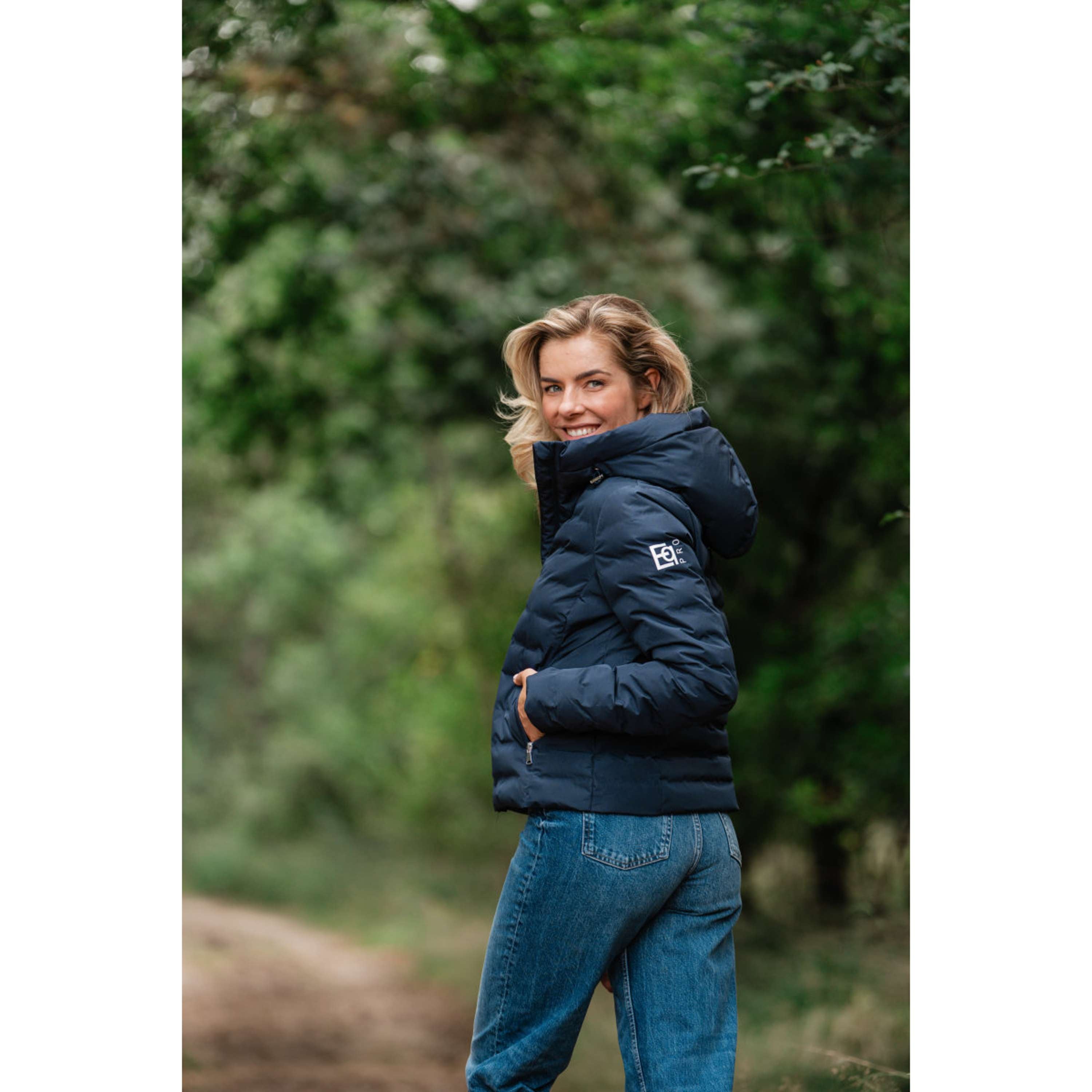 EQPRO Jacket Violet Quilted Navy Blue