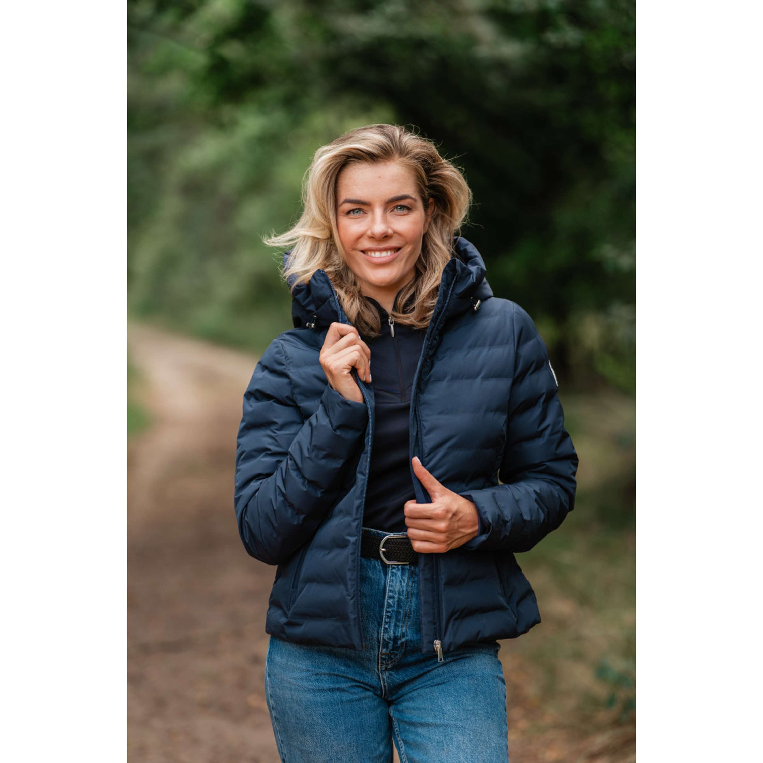 EQPRO Jacket Violet Quilted Navy Blue