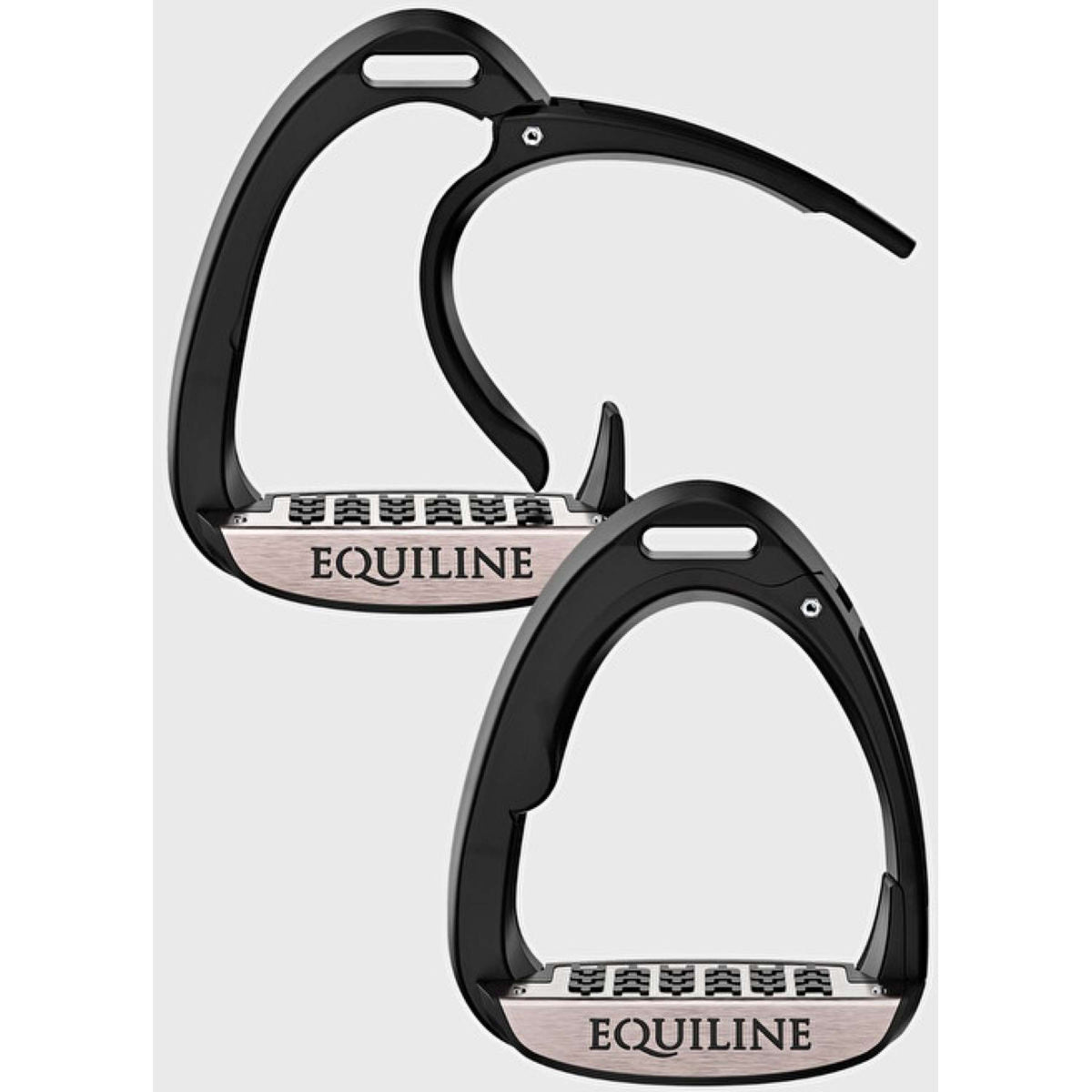 Equiline Safety Stirrups X-Cel Dressage Matt Black