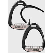 Equiline Safety Stirrups X-Cel Jumping Matt Black