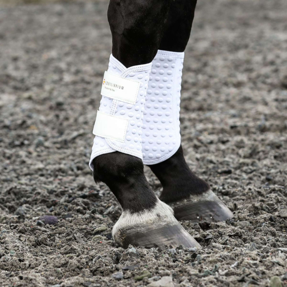 Equilibrium Leg Protectors Stretch & Flex Flatwork White