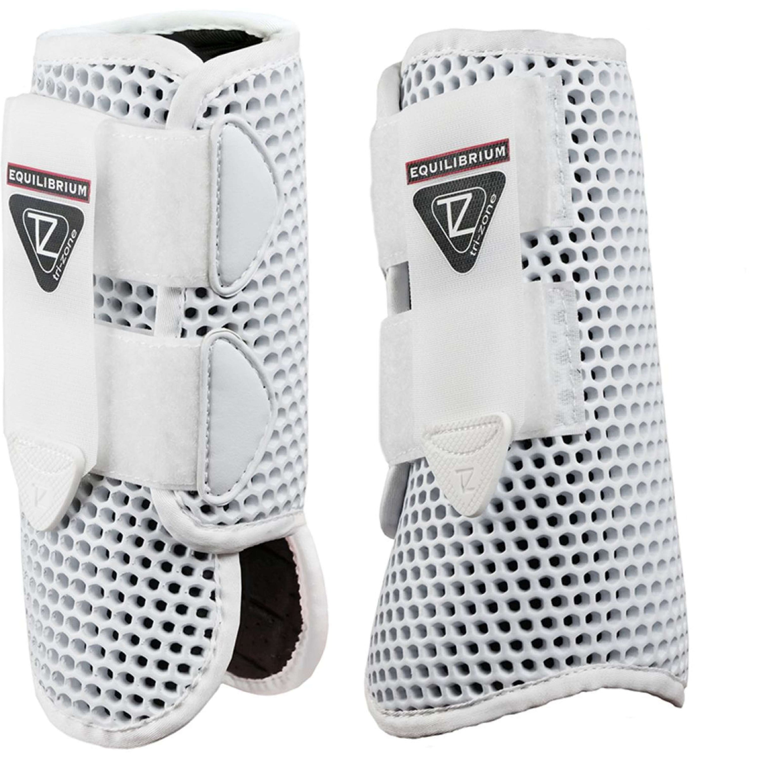 Equilibrium Leg Protectors Tri-Zone All Sports White