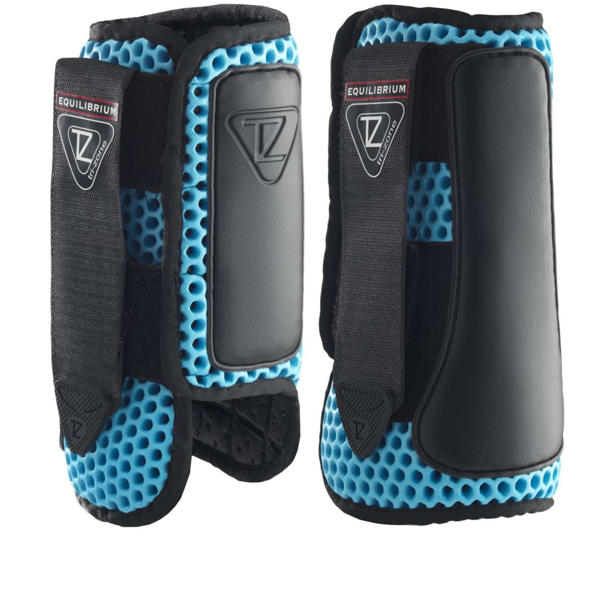 Equilibrium Leg Protectors Tri-Zone Impact Sports For Azure Blue