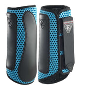 Equilibrium Leg Protectors Tri-Zone Impact Sports Back Azure Blue