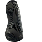 eQuick Tendon Boots Carbon Shock Black