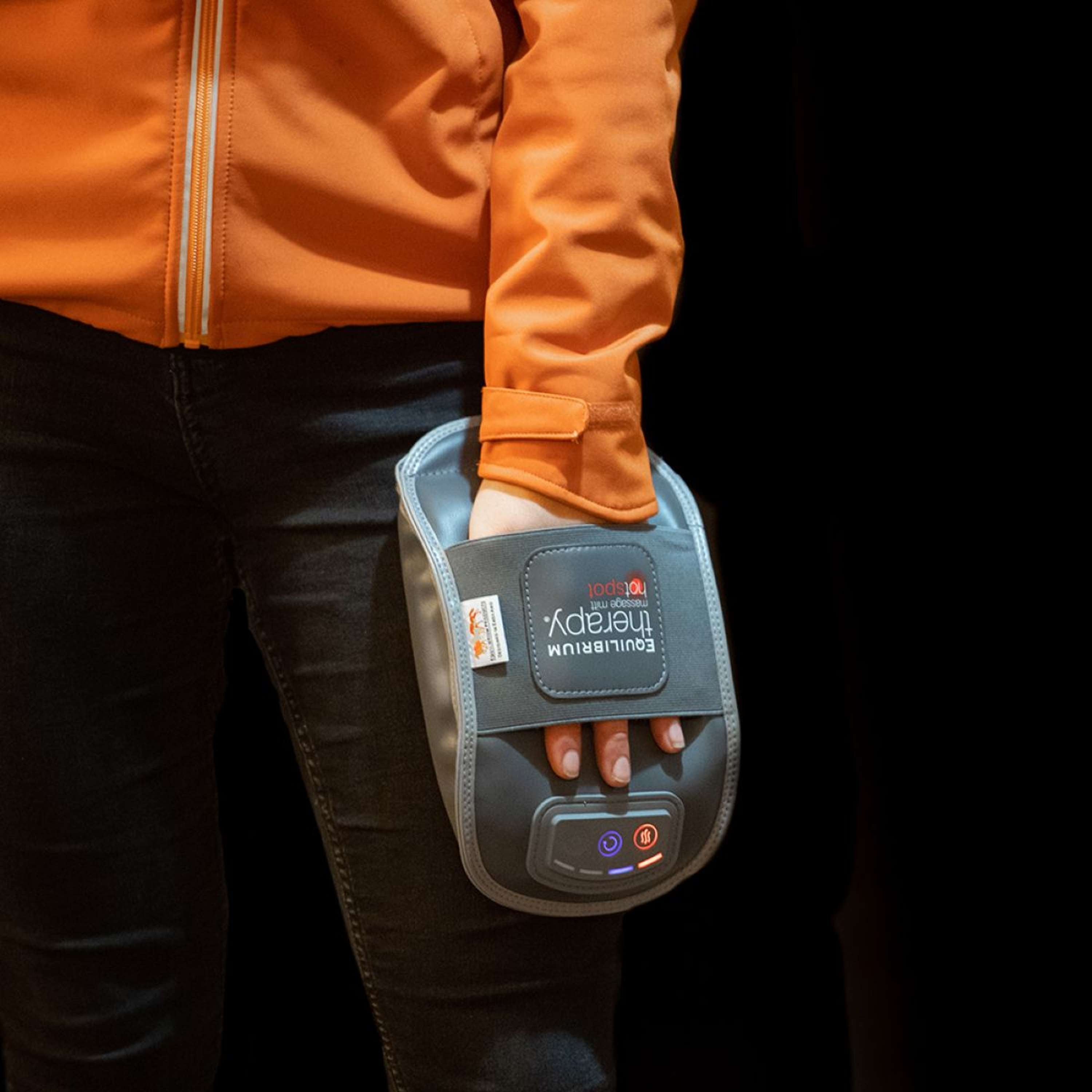 Equilibrium Massage glove Hotspot Grey