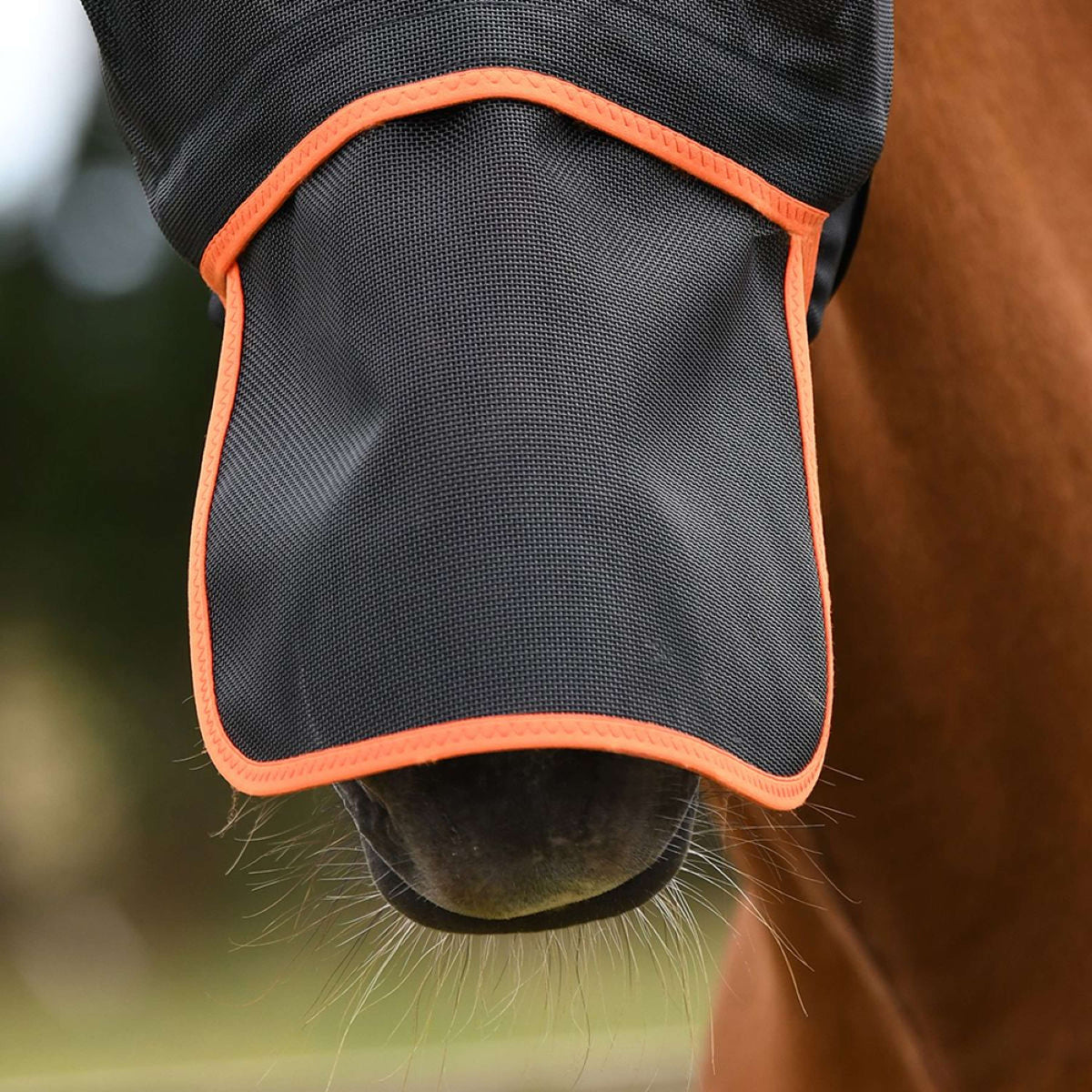 Equilibrium Nose Net Field Relief Removable Black/Orange