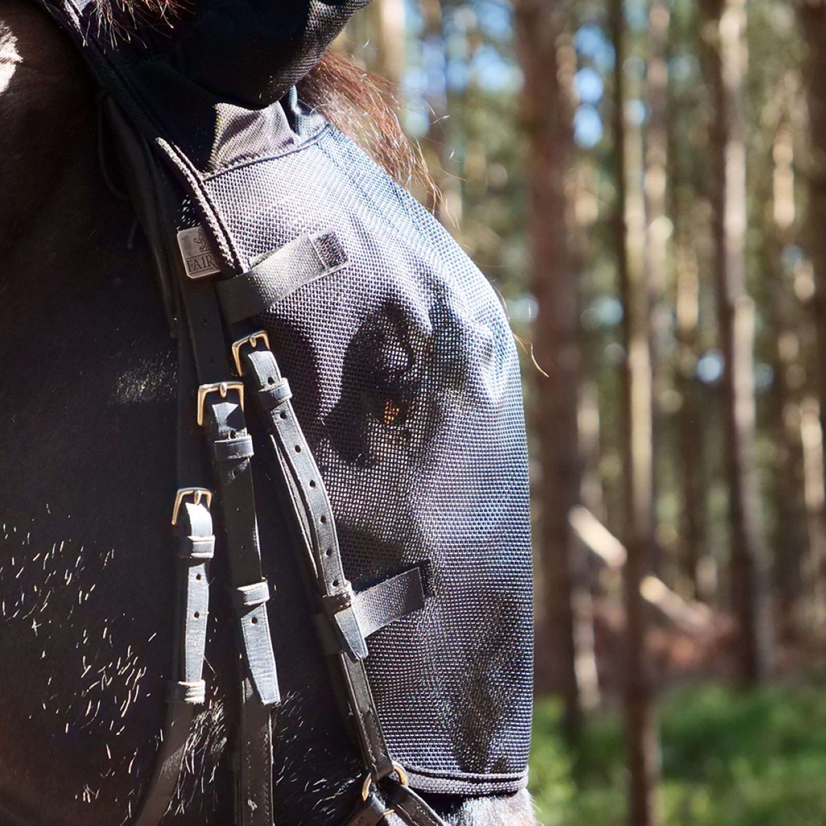 Equilibrium Fly Mask Net Relief For Bridle